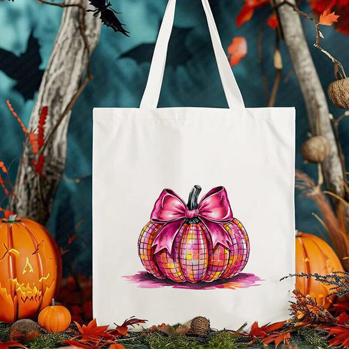 Halloween Printed Canvas Bag Shoulder Bag