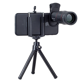 Mobile Phone Lens for iPhone Samsung Smartphones Universal Clip Telefon Camera Lens with Tripod