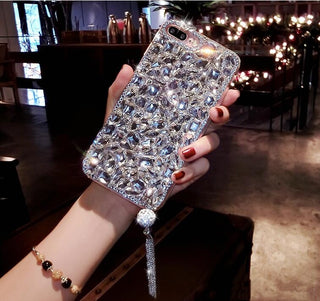 For Huawei P8 P9 P10 P20 Lite Plus Mate 7 8 9 10 Pro Luxury Glitter Back Cover Crystal Bling Diamond rhinestone Phone case