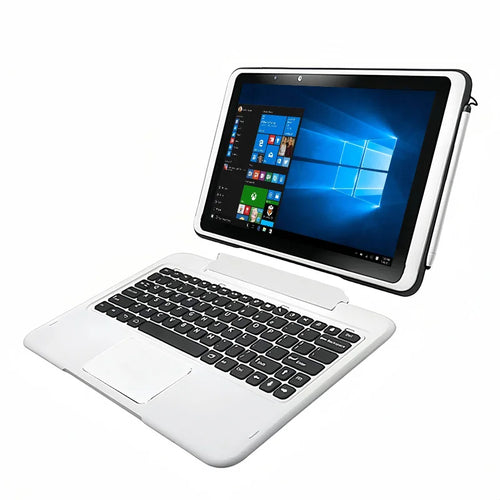 10.1''64 Bit Windows 10 Pro Tablet 2GBDDR+64GB Haie With Docking Keyboard 2 in1 PC Quad Core WIFI HDMI-Compatible Dual Camera