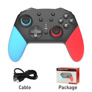 Private Model Adhesive Switch Wireless Bluetooth Controller with Vibration 6-Axis Sensory Switch Pro Gaming Controller