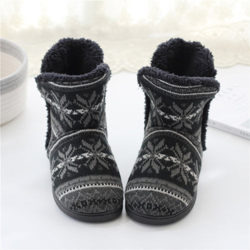 Bag Heel Household Boots Thick-soled Cotton Slippers