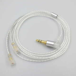 IE80S Fever Single Crystal Copper Silver Plated Earphone Upgrade Cable