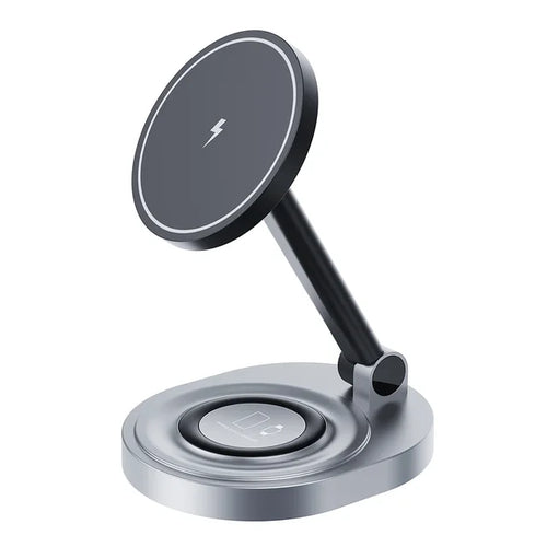 Magnetic wireless charger 3-in-1 adjustable folding wireless charger suitable for Apple phones watches headphones