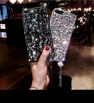 For Huawei P8 P9 P10 P20 Lite Plus Mate 7 8 9 10 Pro Luxury Glitter Back Cover Crystal Bling Diamond rhinestone Phone case