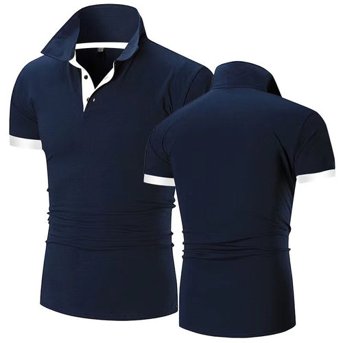 Men's Short-sleeved Shirt Fashion Polo Shirt