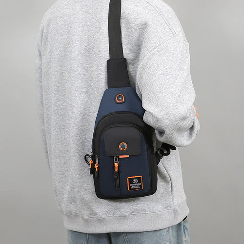 Men's Multifunctional Chest Bag New Trendy All-match