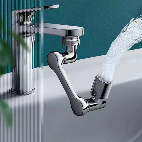 Universal Faucet Washbasin Multifunctional 1080 Degree Rotation Splash Proof