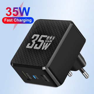 Gallium Nitride GaN35W Fast Charging Head QC3.0 Charger