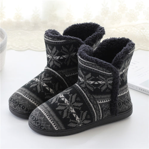 Bag Heel Household Boots Thick-soled Cotton Slippers