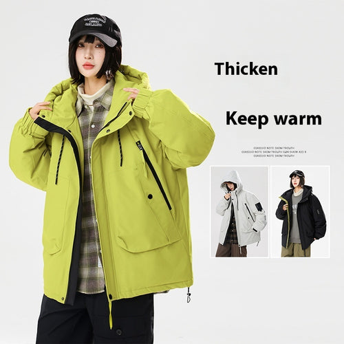 Outdoor Shell Jacket Down Jacket Trendy Loose Casual