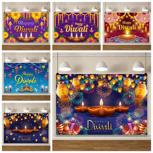 Hanukkah Diklight Festival Scene Atmosphere Photo Material Photographic Background Cloth