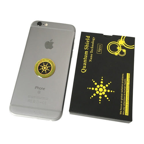 Mobile Phone Sticker 6pcs for Negative Ions Anti Radiation Protection from smartphone Computer Radiation Appliances Sticker