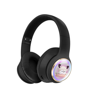 AKZ-56 Earphones Space Cabin Cute Cartoon Pet Bluetooth Headwear Large Battery Earphones Foldable Earphones