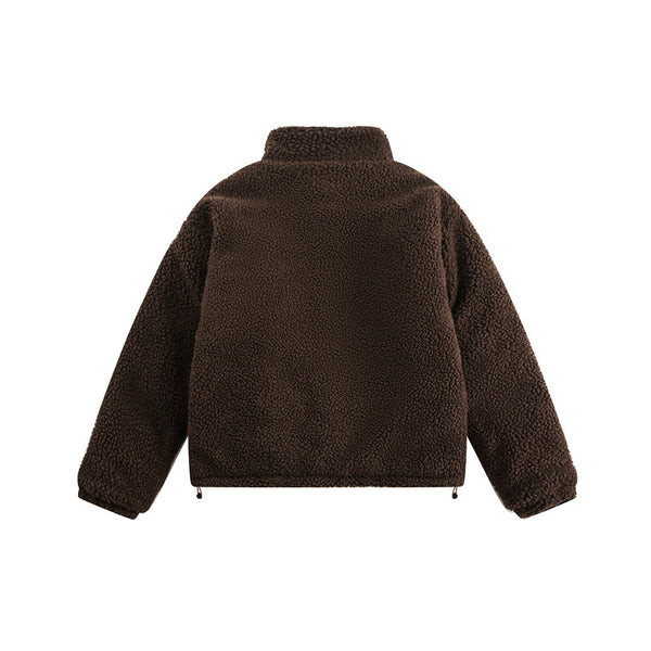 American Retro Lamb Wool Coat For Men And Women