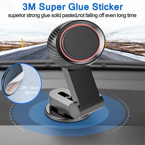 360 Degree Rotating Desktop Folding Magnetic Car Navigation Mobile Phone Holder Car Dashboard Support Frame Auto Accessories