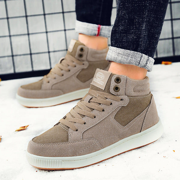 Men's Autumn And Winter High-top Sports Shoes