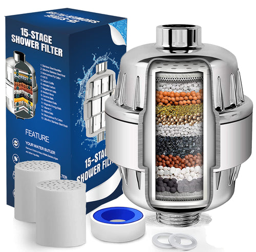 17-layer Shower Filter Active Health Shower Head