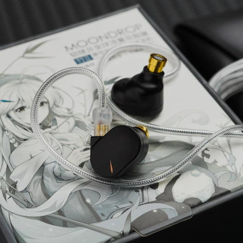 MOONDROP CHU II / CHU 2 Performance Dynamic Driver Earphone IEMs Interchangeable Cable In-Ear Headphone HiFi Music Earbuds