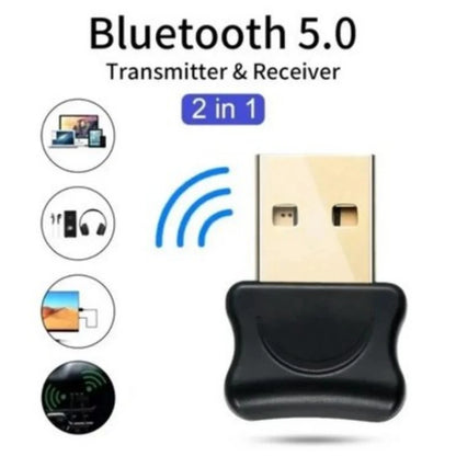 USB Bluetooth 5.0 Plug usb Transmissor de audio para Notebook Adaptador E Receptor