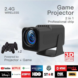 Mp3 Games 32Gb F600 Projector Draagbare Draadloze 4K Full Hd Video Lcd 1080P Home Android 180 Graden Pk Hy320 Outdoor Projector