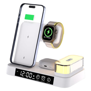 3-in-1 wireless charger multifunctional clock 25W wireless charging suitable for iPhone fast charging