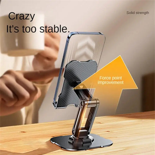 Mobile desktop stand rotatable foldable TV series tablet phone stand