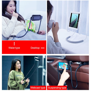 Mobile Phone Stand for iPhone iPad Xiaomi Tablet Flexible Lazy Neck Phone Holder