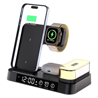 3-in-1 wireless charger multifunctional clock 25W wireless charging suitable for iPhone fast charging