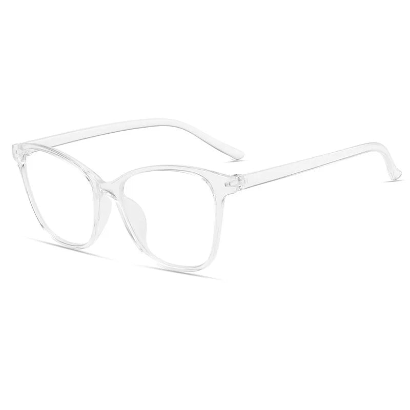 Vintage Cat Eye Women Clear Eyeglasses Computer Optical Myopia Plastic Glasses Frame Men Transparent Spectacles Eyewear