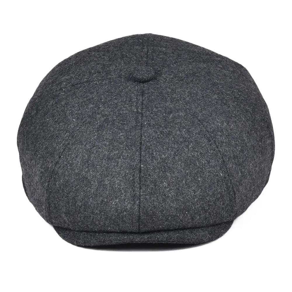 VOBOOM Woolen Tweed Newsboy Cap for Men Women Cabbie Driver Headpiece Country Baker Boy Flat Cap Beret Hats 111