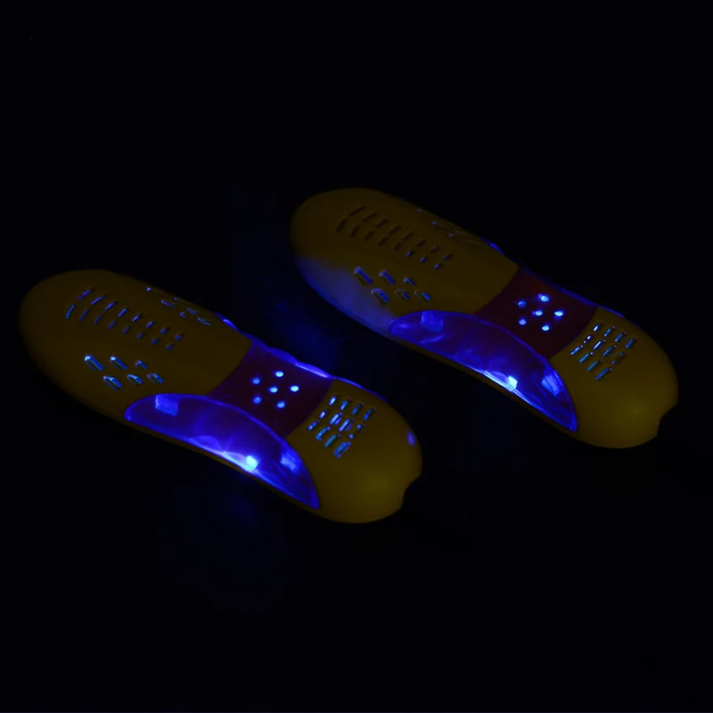 220V/110V Race Car Shape Voilet Light Shoe Dryer Protector Odor Deodorant Dehumidify Device Shoes Drier Machine Heater