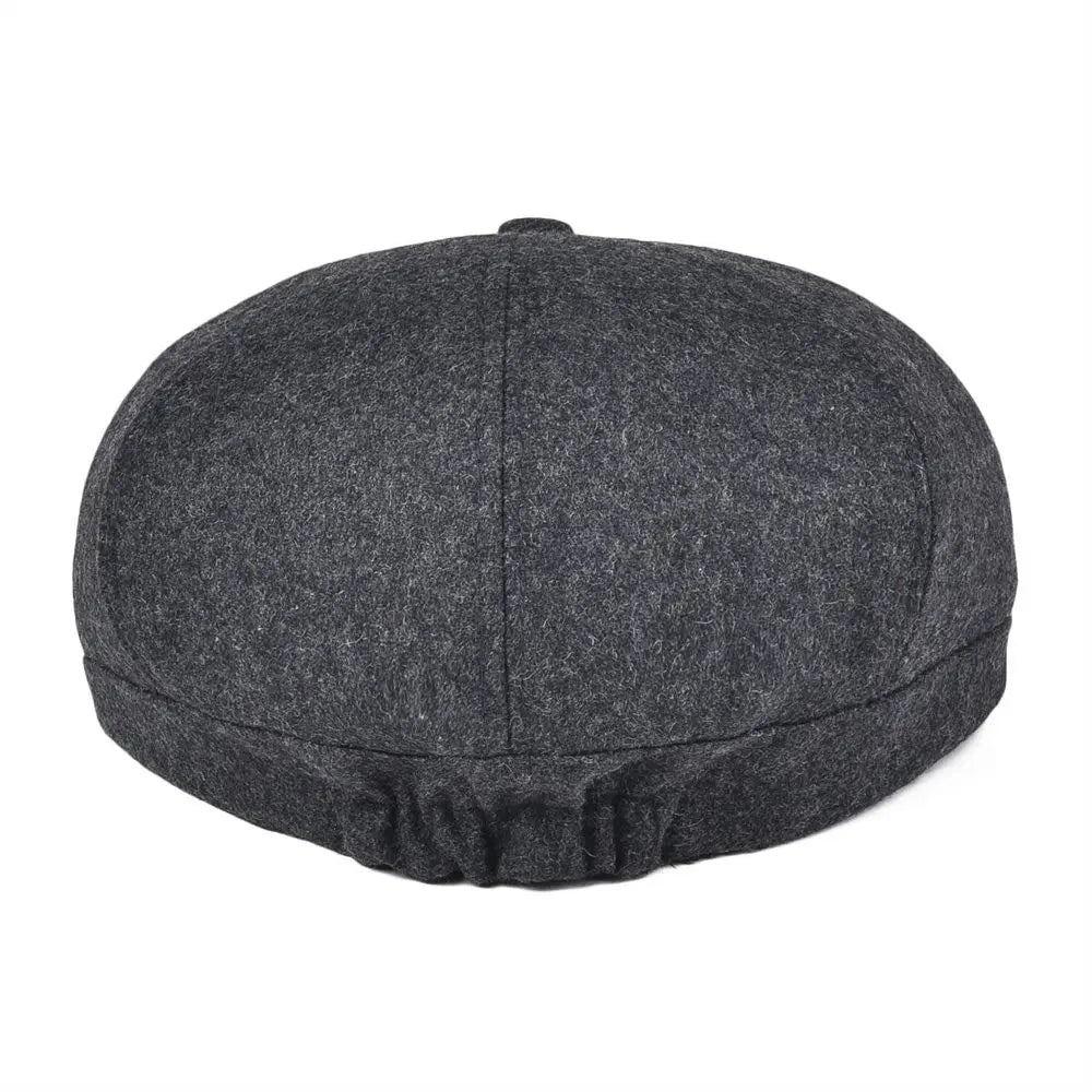 VOBOOM Woolen Tweed Newsboy Cap for Men Women Cabbie Driver Headpiece Country Baker Boy Flat Cap Beret Hats 111