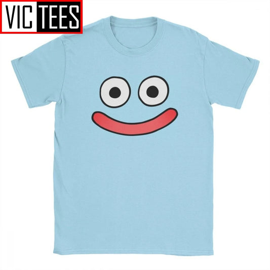 Slime Dragon Quest T-Shirt Men Xi Rpg Game Toriyama Games Warrior Funny Cotton T Shirt 2020 Classic