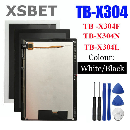 LCD For 10.1" Lenovo Tab 4 TB-X304L TB-X304F TB-X304N/X  X304 LCD Display Matrix Module + Touch Screen Panel Digitizer Assembly