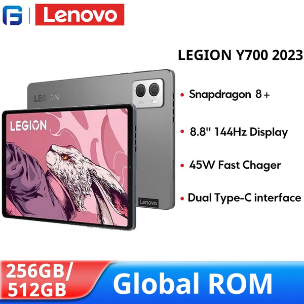 Lenovo LEGION Y700 2023 Global ROM Tablet Snapdragon 8+ Octa Core 8.8 Inch 144Hz Display  6550mAh Battery ZUI15 WIFI