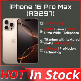 New Apple iPhone 16 Pro Max（A3297）6.9