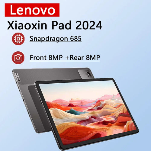 Original Lenovo XiaoXin Pad 2024 Tablet 6 / 8GB 128GB Qualcomm Snapdragon 685 Octa Core 11 inch GPS Tablet android Google Play