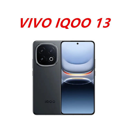 Original ViVO iQOO 13 Snapdragon 8 Elite 50MP Rear Camera OIS 6.82'' 2K Q10 OLED 144Hz 6150mAh 120W SuperVOOC Android 15 NFC OTA