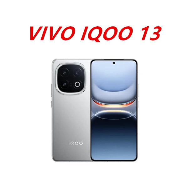 Original ViVO iQOO 13 Snapdragon 8 Elite 50MP Rear Camera OIS 6.82'' 2K Q10 OLED 144Hz 6150mAh 120W SuperVOOC Android 15 NFC OTA