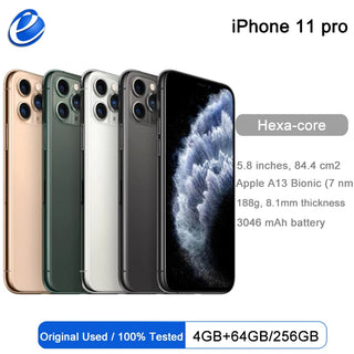 Original iPhone 11 Pro/Pro Max Triple Rear Camera 5.8/6.5