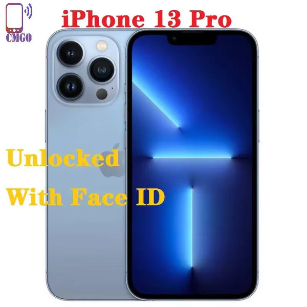 Unlocked  iPhone 13 Pro 128GB/256GB ROM Smartphone A15 Face ID 6.1