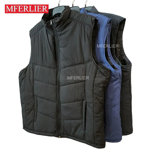 Autumn Winter 11XL 155kg Large Size Vests 10XL 9XL Loose Sleeveless Jackets