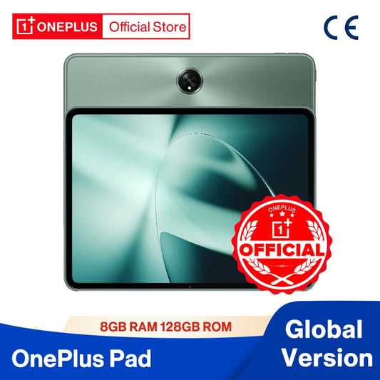 World Premiere OnePlus Pad Global Version Tablet 8GB 128GB 11.61 144Hz Display 67W SUPERVOOC Dimensity 9000 13MP Rear Camera