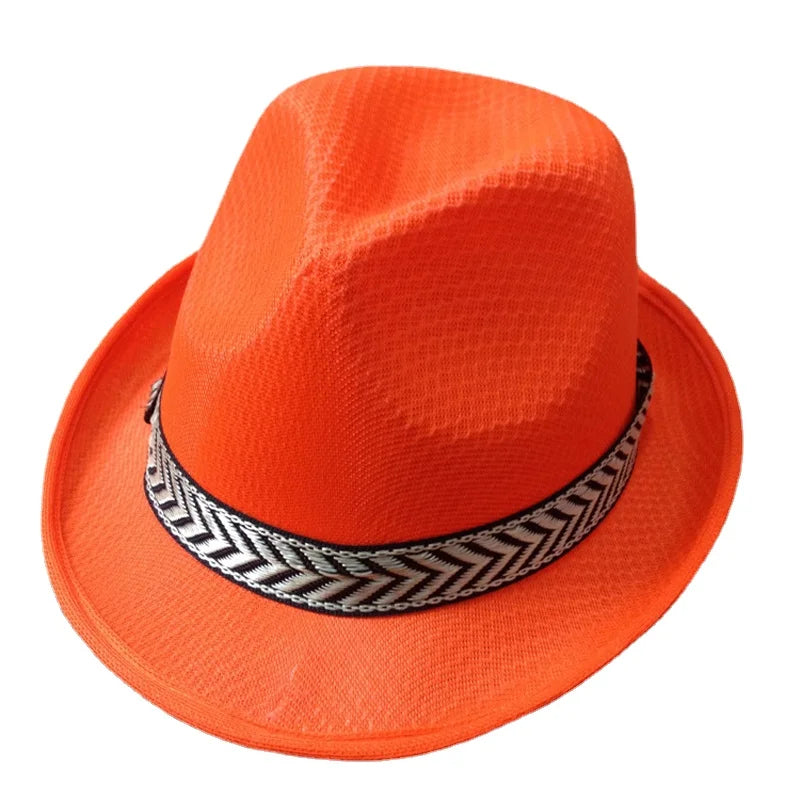 Summer fast dry Jazz Caps Hats panama Fedoras Outdoor Sunhat Performance hat chapeau headgear for men women unisex GH-221