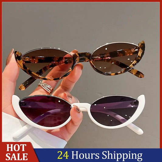 6/3PC Sunglasses Trendy Eyewear Uv Protection Cat Eye Shades Eyeglasses Modern Goggle Anti-glare Gafas Sol Mujer Sun Glasses