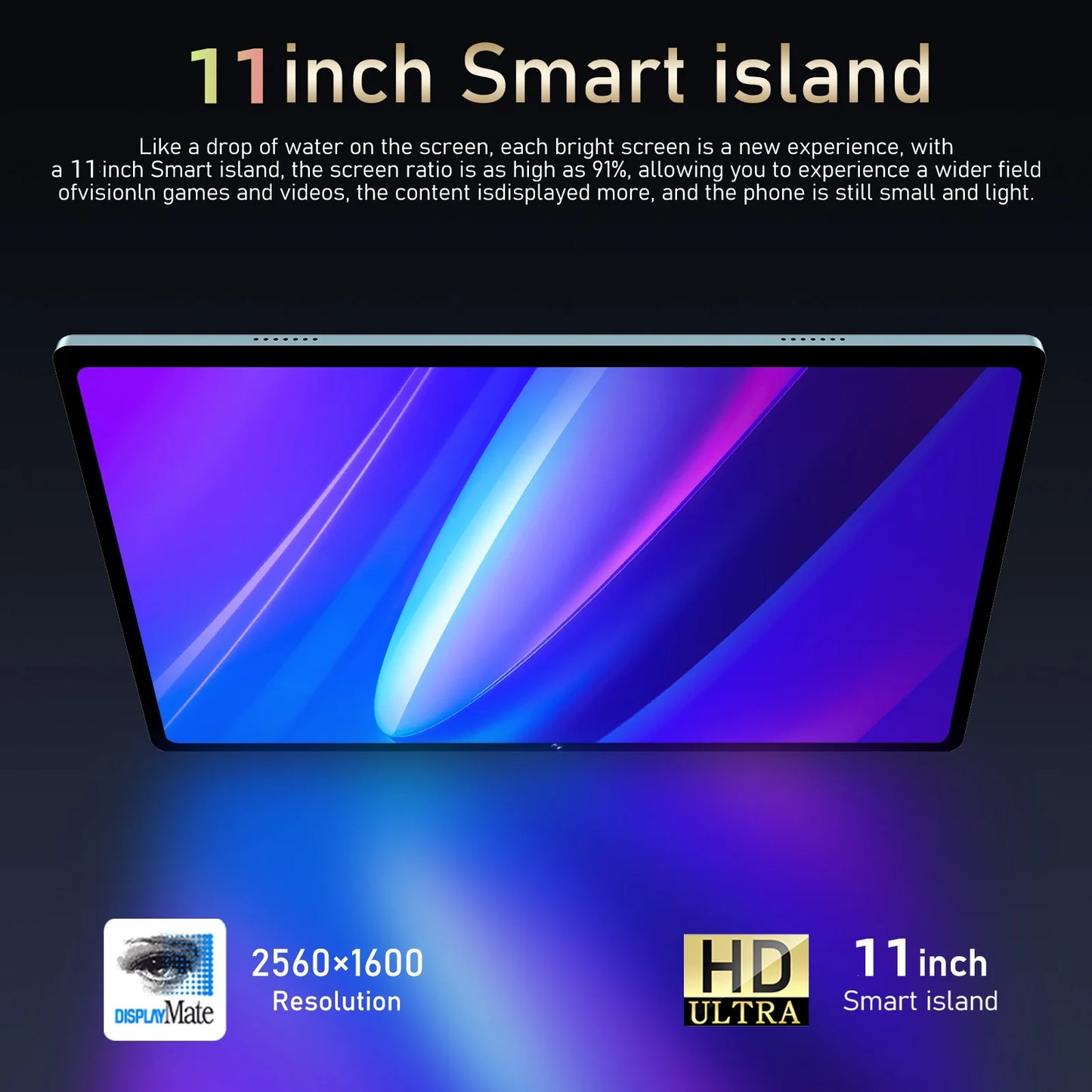 2024 Global Version NEW 16 Pro Tablet Android 13 16GB+1TB 11 Inch Snapdrago 870 5G Dual SIM Card Phone Call WIFI HD 4K Tablet