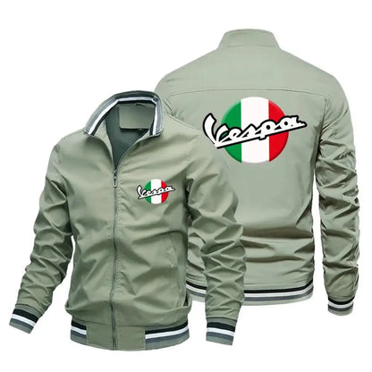 2024 Autumn Vespa Motorcycle Jacket Outdoor Windproof and Sunscreen Hot Selling Fashion Versatile