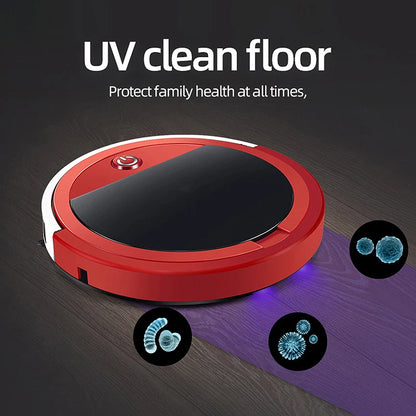 Intelligent automatic floor sweeping dust cleaning robot remote control robot vacuum cleaner, strong suction, low noise