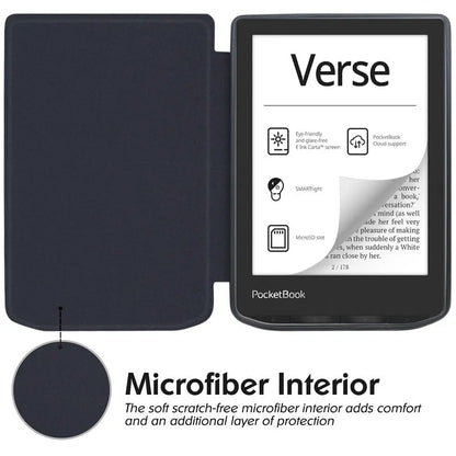 Soft TPU Protective Shell For Pocketbook Verse/Verse Pro e-Reader Case Ultra Slim Filio Cover PB 629/634 Funda Auto Wake/Sleep